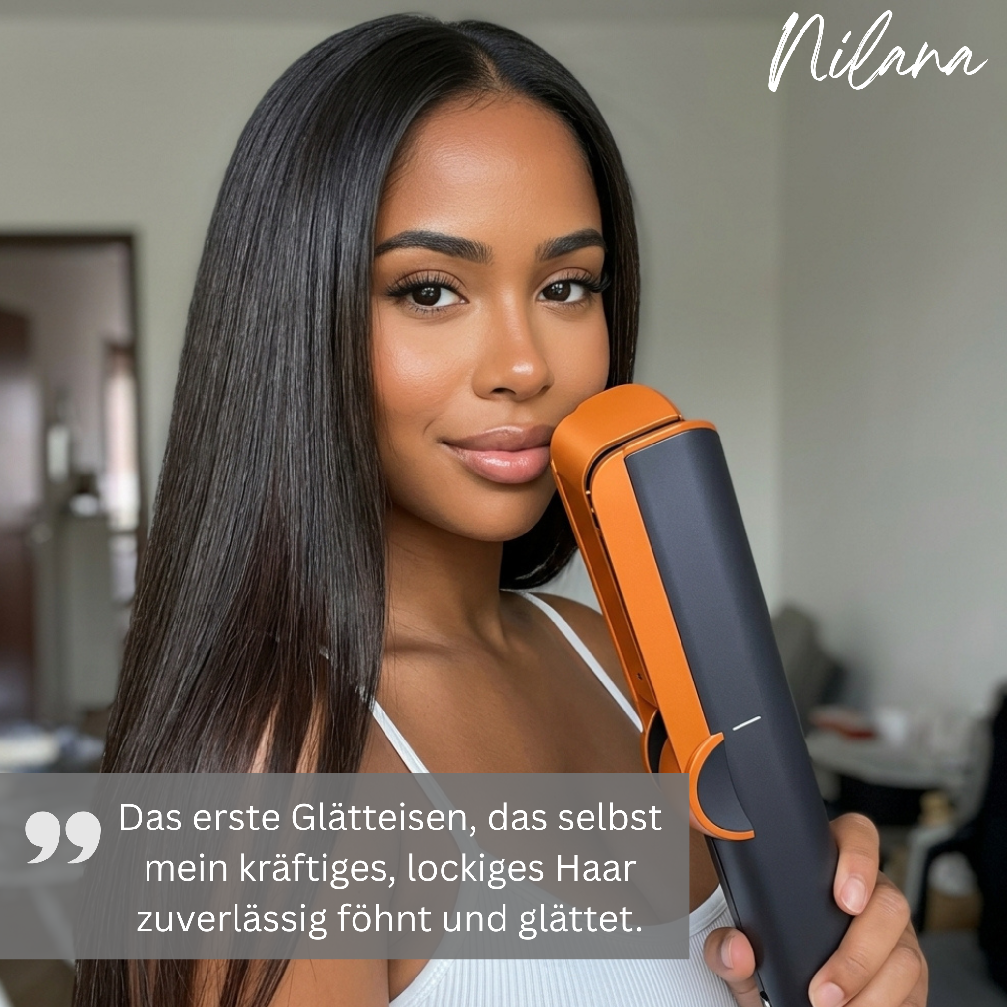SilkAir Styler™  2-in-1 Glätteisen mit Föhnfunktion & Ionentechnologie
