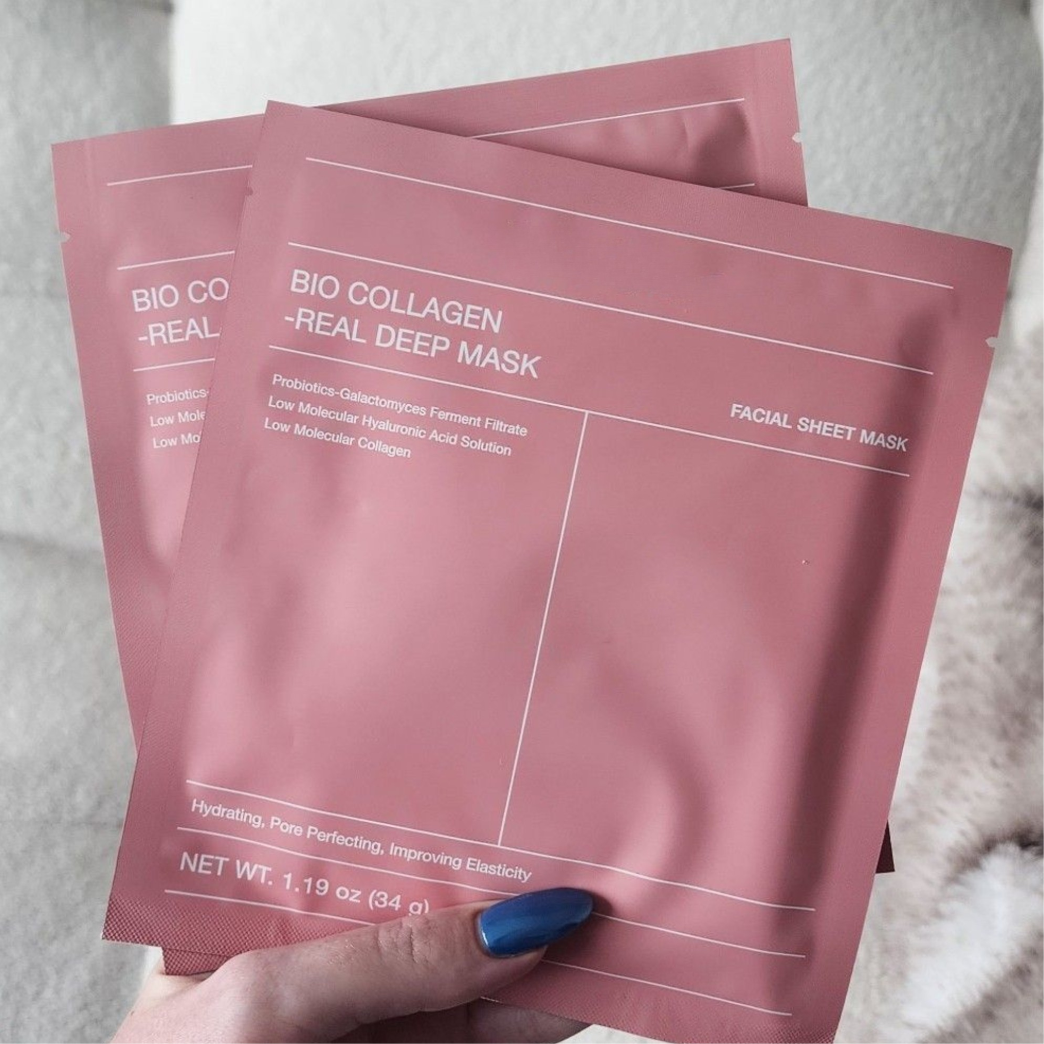 Nilana Korea Gesichtsmasken 4er Set