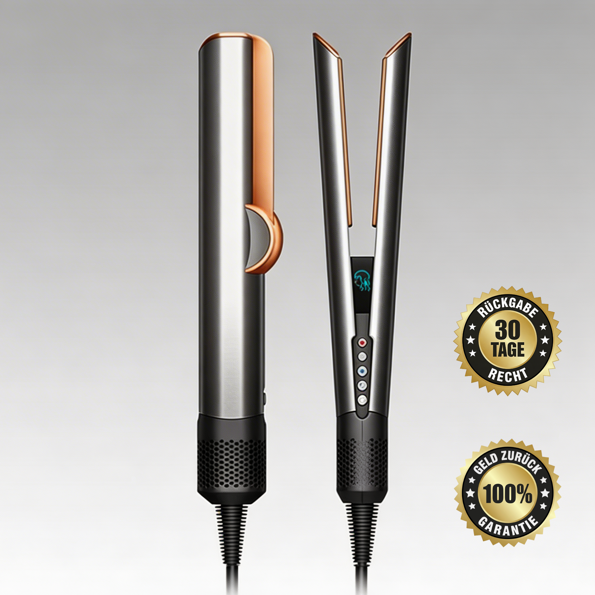 SilkAir Styler™  2-in-1 Glätteisen mit Föhnfunktion & Ionentechnologie